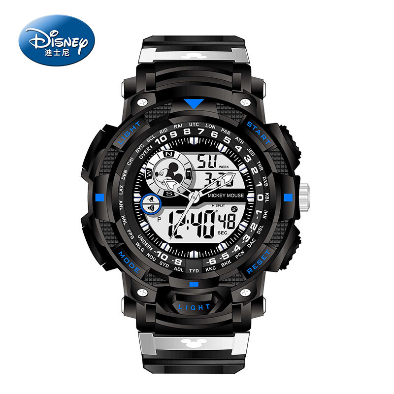 迪士尼男孩防水防摔运动小学生手表 搜酷手表国产腕表