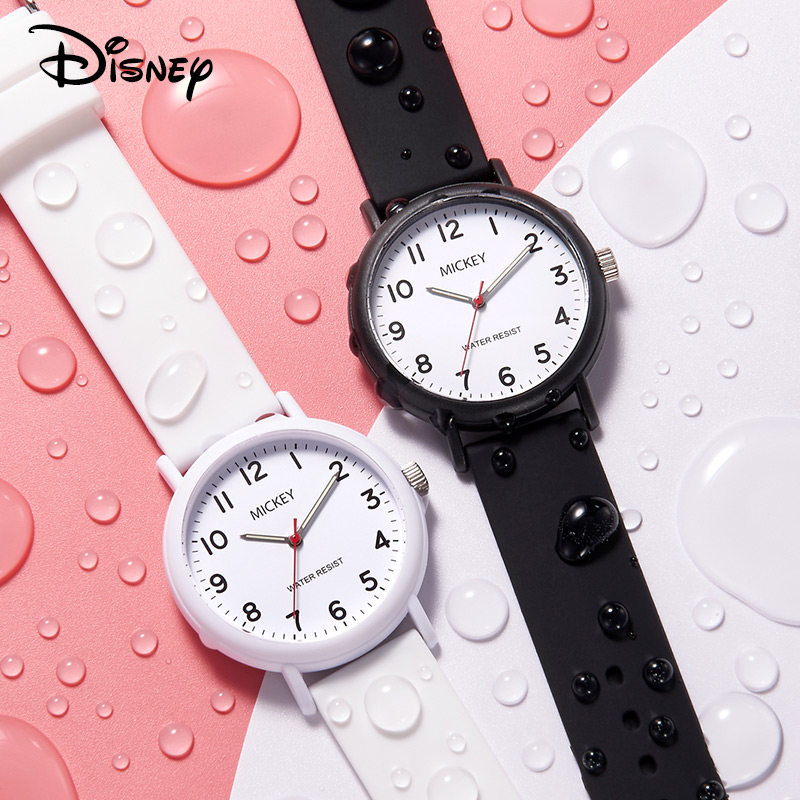 迪士尼女学生考试女孩女款男电子表 搜酷手表国产腕表