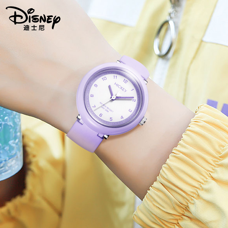 迪士尼女孩小学生初高中女生手表 搜酷手表国产腕表