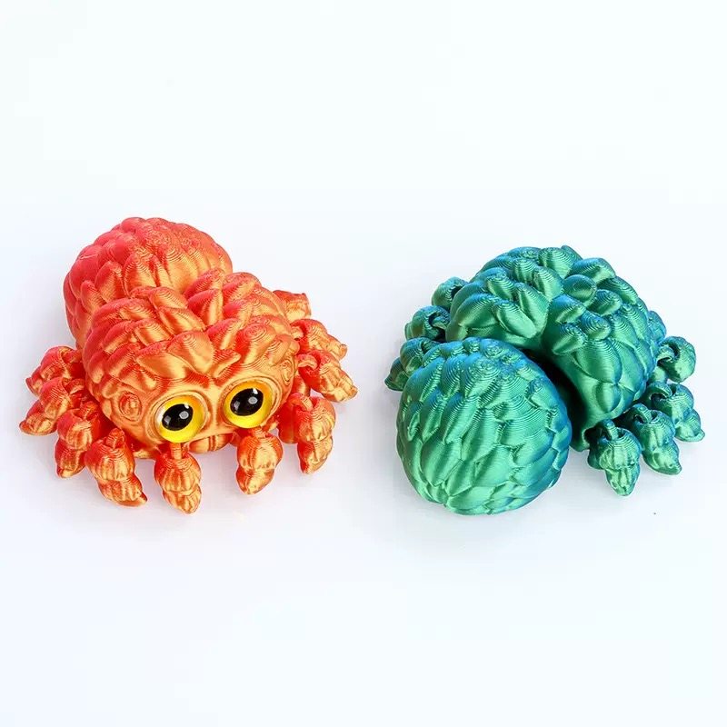 3d打印蜘蛛卢卡斯关节可活动收缩可爱蜘蛛男孩女孩模型玩具摆件,淘宝优惠券,粉丝福利购,淘宝优惠卷