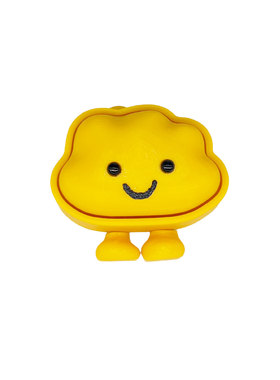 3D打印迷你笑脸云朵解压指尖玩具