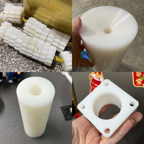 进口pa6白色尼龙棒实心圆柱mc901高强度耐磨塑料棒尼龙棒零切加工 - 图2