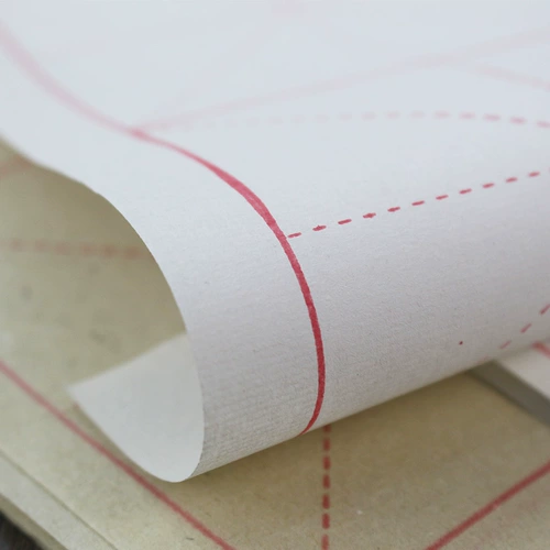 Поставка рисовой бумаги 10cm12 Сетка сетка сетки каллиграфия практическая бумага с бумагой оптом 10 ножей Бесплатная доставка.