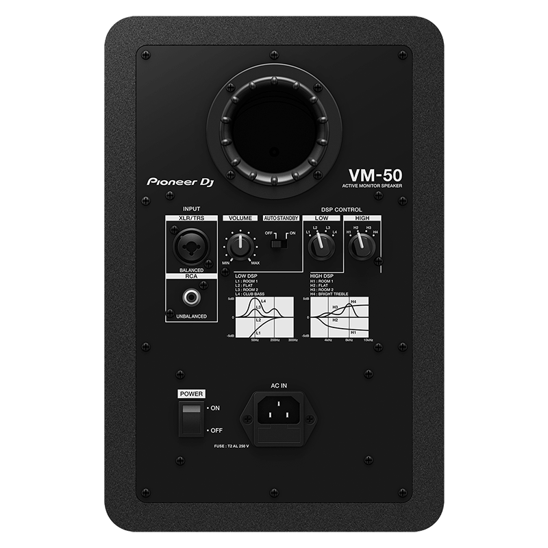 Pioneer DJ先锋DM40D VM50 VM70 VM80有源监听音箱立体声扬声器 - 图2