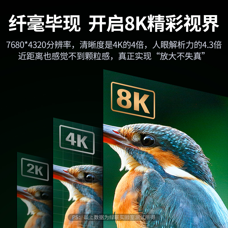 绿联hdmi2.1高清线连接8k电脑电视机显示器144hz投影仪加长4k数据 - 图1