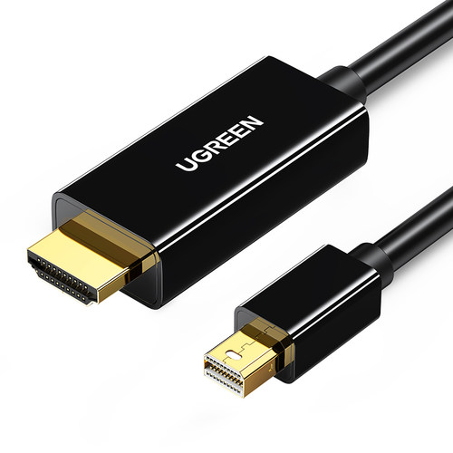 绿联mini dp转hdmi雷电mac转接线适用苹果电脑MakeBook接电视4k - 图0