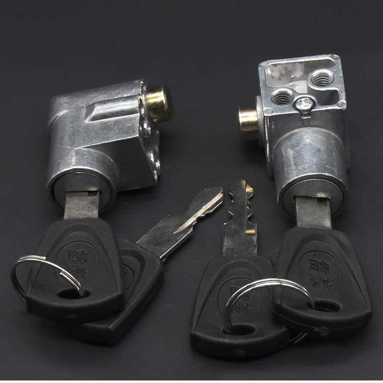 电动车电池防盗锁座管锁简易款电瓶车通用型翻转鞍管车座锁坐垫锁,淘宝优惠券,粉丝福利购,淘宝优惠卷