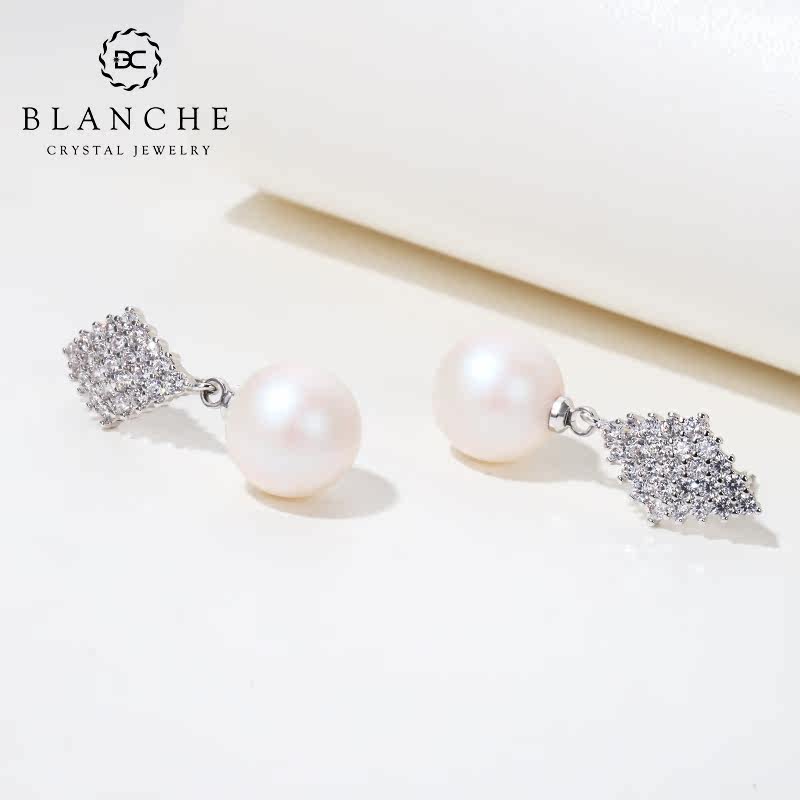  布兰琪珠宝耳环