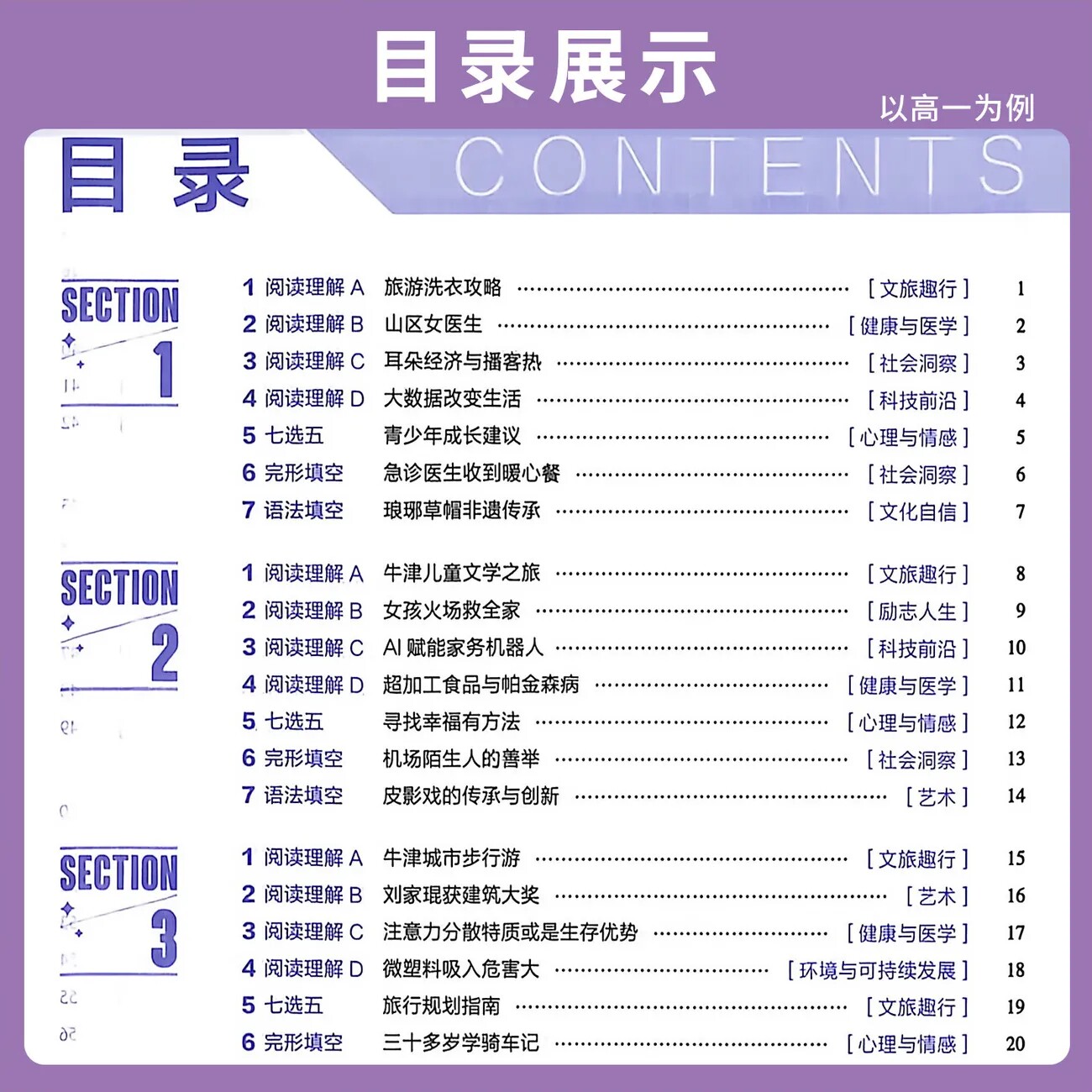 2027版53高中英语七合一组合训练高一二三高考英语专项训练完形填空阅读理解听力突破应用文写作读后续写高中五三英语专项练习资料