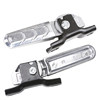 Suitable for Emma electric vehicle Emma N300 Mai M modified rear pedals modified folding rebound retractable aluminum pedals