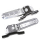 ເຫມາະສໍາລັບລົດໄຟຟ້າ Emma Emma N300 Mai M modified rear pedals modified folding rebound retractable aluminium pedals