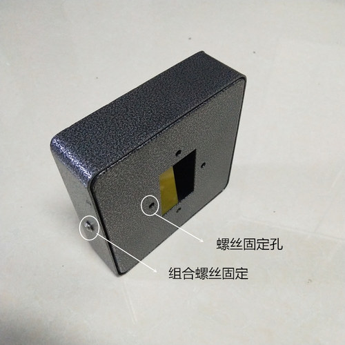 门禁读卡器立柱 门禁立柱 电动门刷卡立柱 门禁读头立柱 按钮立杆 - 图1