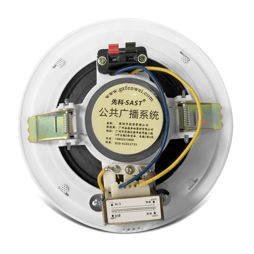 SAST/先科 Y6背景音乐音响吊顶天花定压吸顶喇叭公共广播音箱 - 图2