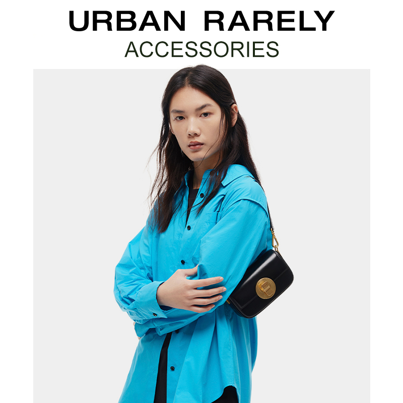 URBAN RARELY易拉罐包女夏季新款时尚百搭小方包高级感真皮斜挎包-图2