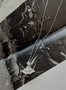 minicyberS925纯银镶嵌锆石项链