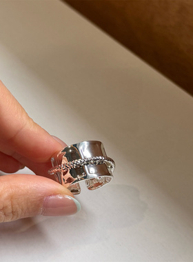 minicyber铜戒指小众森系风设计