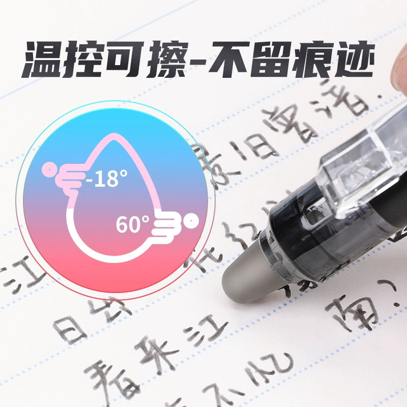 日本PILOT百乐可擦笔芯升级款ST笔头BLS-FRP5针管笔芯 0.5/0.4mm-图1