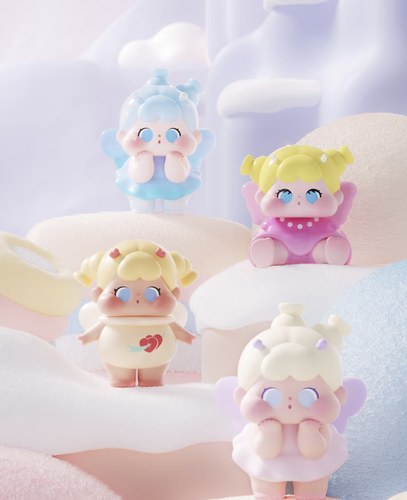 新品qoqo花福黛系列萌粒盲盒可爱公仔摆件手办潮流玩具送礼物女生 - 图2