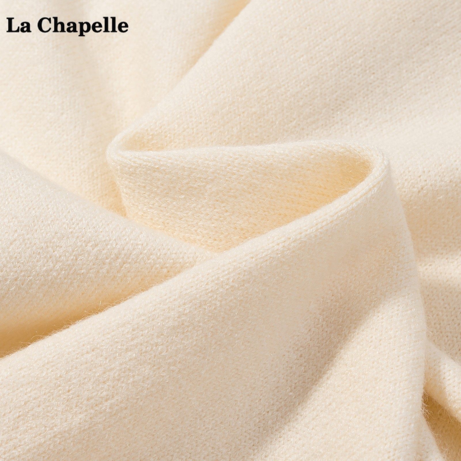 拉夏贝尔/La Chapelle韩系刺绣钩花针织开衫女秋冬季新款毛衣上衣,淘宝优惠券,粉丝福利购,淘宝优惠卷