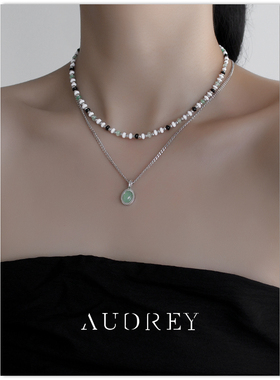 2024年秋冬新款叠戴毛衣链