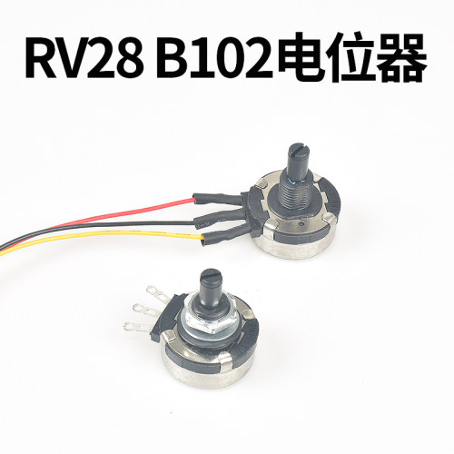 电焊机电流调节电位器旋钮RV28 B102变频器电流调节器电焊机配件 - 图0