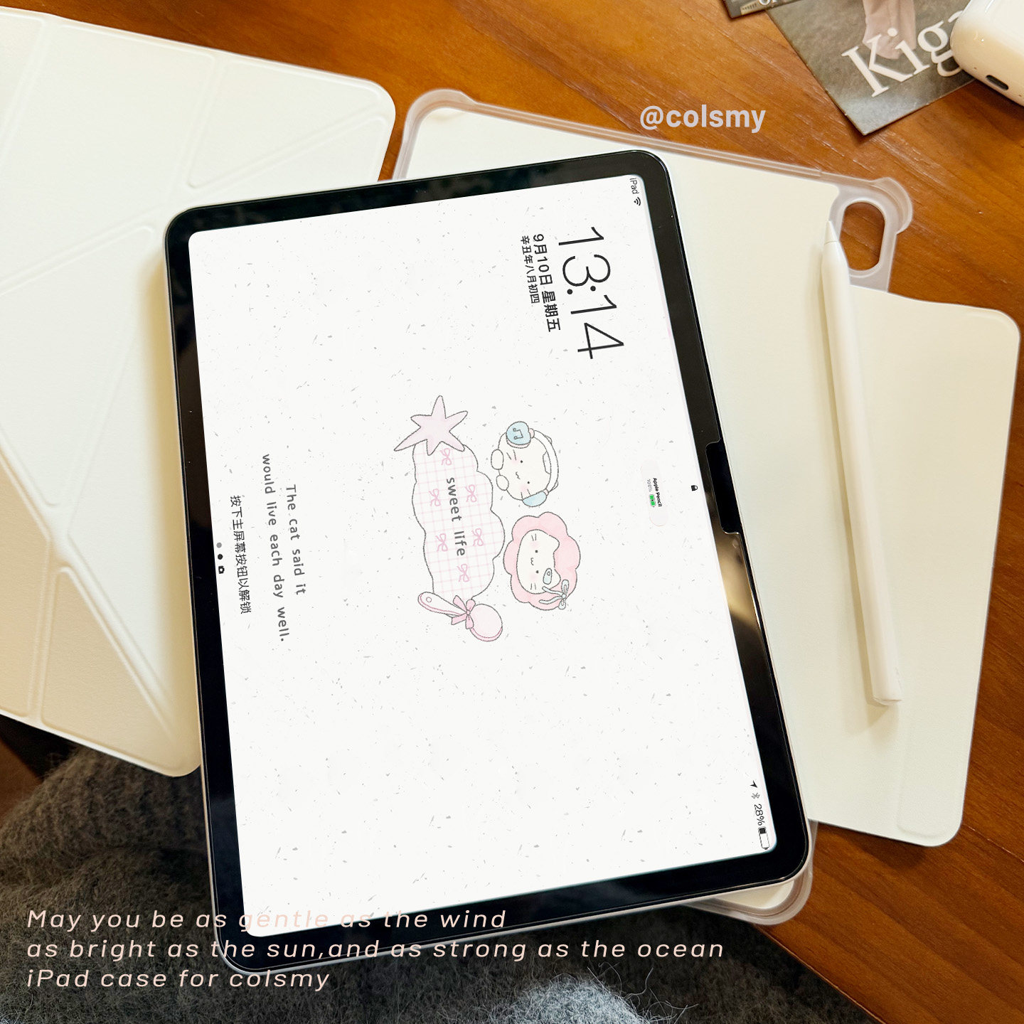 【包边双面夹】磁吸双面夹Y折ipadair7平板保护壳mini67透明边磁吸拆分ipad11代有框带搭扣十代2025新款pro11,淘宝优惠券,粉丝福利购,淘宝优惠卷