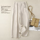 Foreign trade French brand Japanese linen wide-leg pants