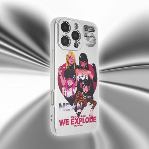 MythiCase by RICHBLACK 光灼少女mc115 电镀银手机壳 适用于iPhone17/17Pro/17ProMax - 图0