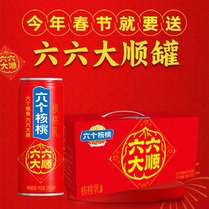 六个核桃旗舰店240ml*15罐植物蛋白饮料整箱