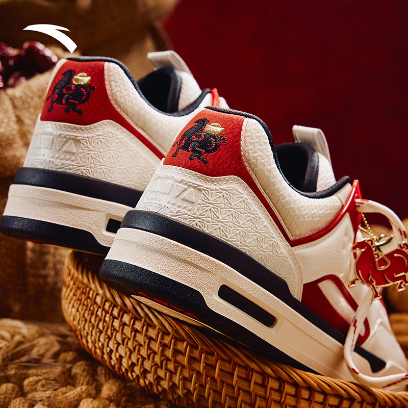 【新年款】安踏骜杰休闲板鞋男鞋马年本命年运动鞋子男112618043,淘宝优惠券,粉丝福利购,淘宝优惠卷