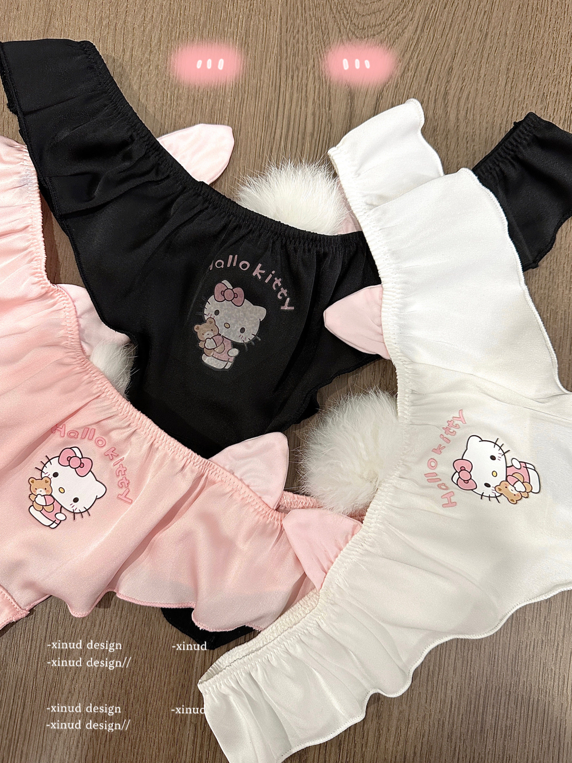 「LA」你们想看的KT尾巴*日系纯欲可爱毛球性感三角裤丁字内裤女,淘宝优惠券,粉丝福利购,淘宝优惠卷