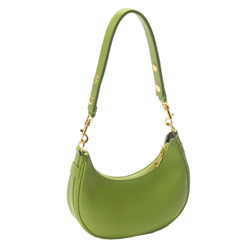 Белая ретро сумка подмышку, весенняя сумка на одно плечо