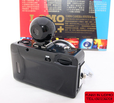 LOMO камера lomo相机鱼眼二代fisheye no.2银色 经典款复古超广角包邮