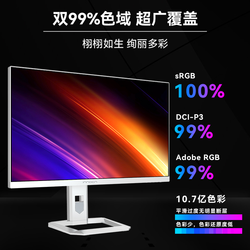 联合创新 INNOCN 32英寸4K分辨率MiniLED背光2304区99%色域 32M2U - 图1