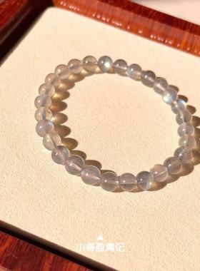 澜山疗愈招桃花手链月光石喜金水