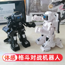 Body Sensation Remote Control Pairs of robots Childrens parent-child interaction Black tech Biathlon boxing Gfights fight against Toys