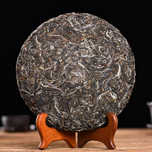 兰之元云南普洱茶生茶饼布朗韵古树茶357g饼茶2019年布朗山古树茶 - 图0