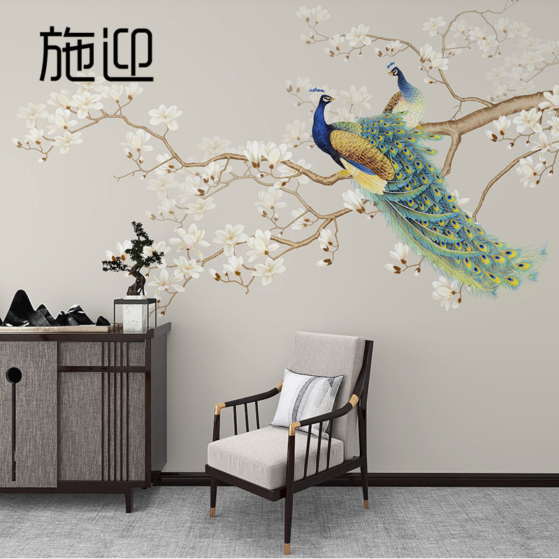 3d壁纸孔雀 新人首单立减十元 22年5月 淘宝海外