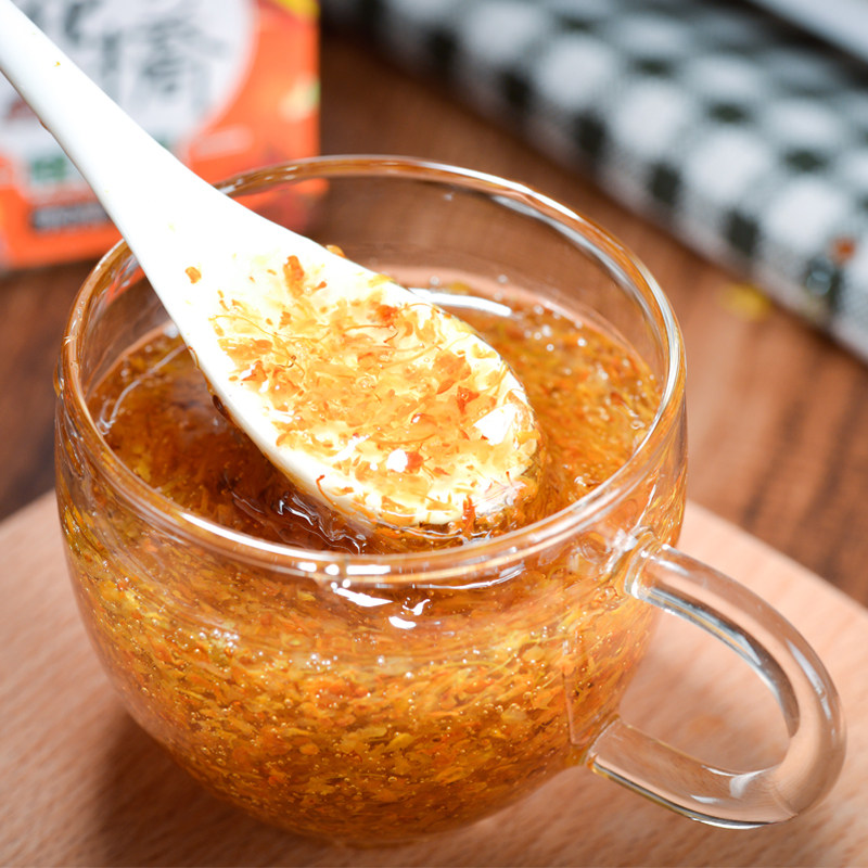 花桥牌桂花蜜酿食用桂林特产桂花酱糖桂花涂抹面包家用冰粉小瓶装