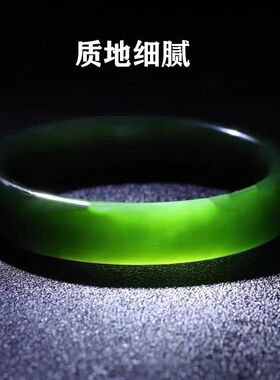 和田玉镯形首饰韫和圈玉石美复古