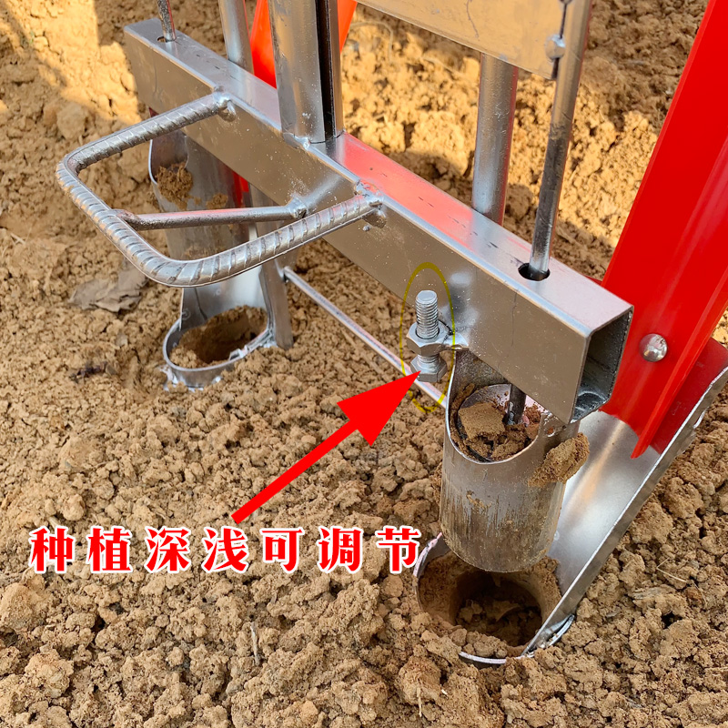 新款种辣椒神器专用栽苗器栽辣椒苗的工具辣子青椒小苗秧苗移栽机 - 图1