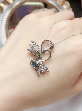 丛利女925银阳刚气吊坠好看