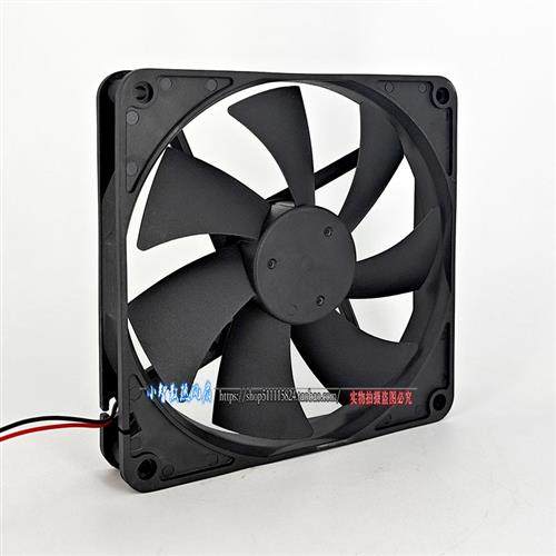 全新 14cm厘米5V 12V 24V电脑机箱主机显卡两线静音散热风扇 - 图2