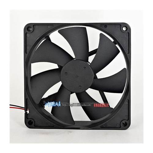 全新 14cm厘米5V 12V 24V电脑机箱主机显卡两线静音散热风扇 - 图3