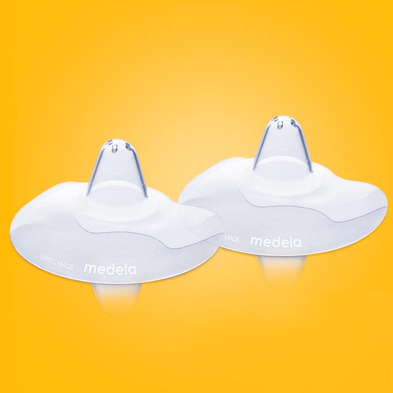 美德乐防咬硅胶乳头凹陷哺乳保护罩 铮驰母婴乳头保护罩