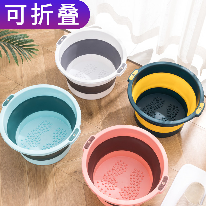 可折叠过小腿懒人高深家用泡脚桶 文丽足浴盆/足浴桶