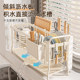 Window sill dish storage rack narrow style for drainage