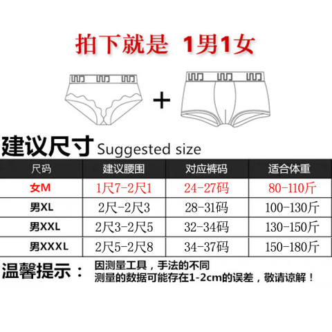 情侣内裤天丝莫代尔棉质2019新款情侣内衣蕾丝性感情趣男女两条装