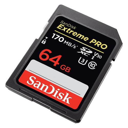 sandisk闪迪旗舰店正品64g卡sd卡单反高速相机内存卡摄像存储卡4K-图0