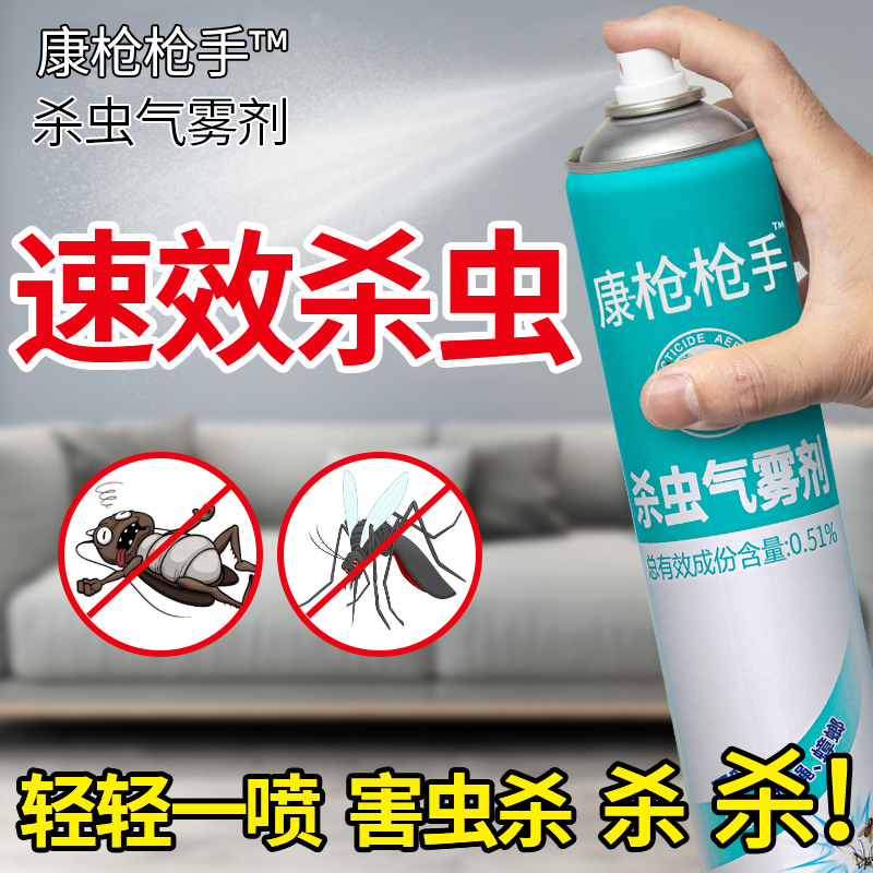 家用室内杀虫剂灭蚊喷雾剂苍蝇蟑螂蚂蚁杀蚊子药无毒驱虫神器整箱 - 图0
